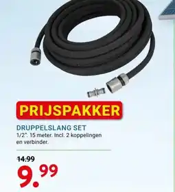 Kluswijs DRUPPELSLANG SET aanbieding