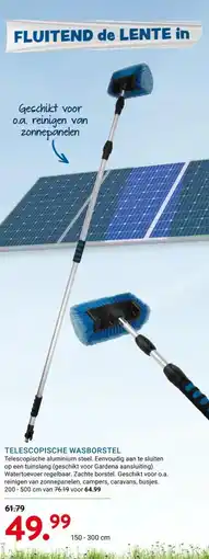Kluswijs TELESCOPISCHE WASBORSTEL aanbieding