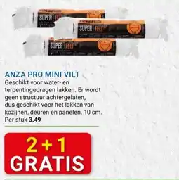 Kluswijs ANZA PRO MINI VILT aanbieding