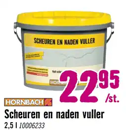 Hornbach HORNBACH Scheuren en naden vuller 2,5 l aanbieding