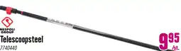 Hornbach NESPOLI Telescoopsteel met kliksysteem uitschuifbaar 120-200 cm aanbieding