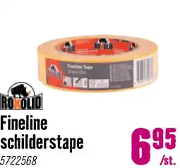 Hornbach ROXOLID Schilderstape Fine Line tape gold 30 mm x 50 m aanbieding