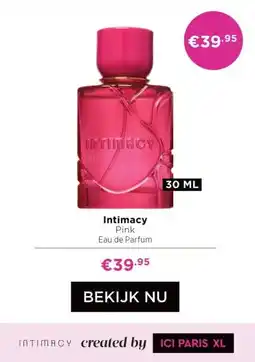ICI Paris XL Intimacy Pink Eau de Parfum aanbieding