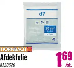 Hornbach Afdekfolie standaard 4x5 m HDPE aanbieding