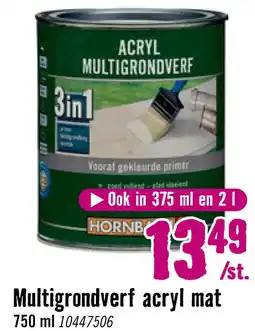 Hornbach MODULAN 6003 Aqua Multi-Primer grondverf wit 750 ml aanbieding