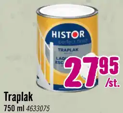 Hornbach HISTOR Perfect Finish Traplak wit 750 ml aanbieding