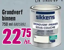 Hornbach SIKKENS Binnenlak grondverf wit 750 ml aanbieding