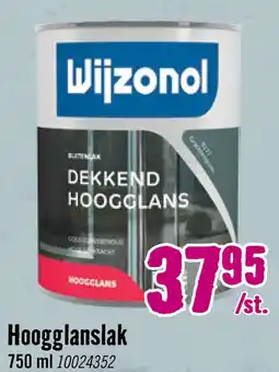 Hornbach WIJZONOL Dekkend hoogglanslak grachtengroen 9277 750 ml aanbieding
