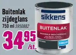 Hornbach SIKKENS Buitenlak zijdeglans grachtengroen 750 ml aanbieding