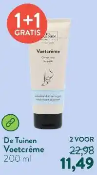 Holland & Barrett Voetcrème aanbieding