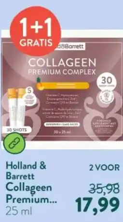 Holland & Barrett Collageen Premium Complex Ananassmaak aanbieding