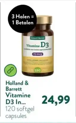 Holland & Barrett Holland & Barrett Vitamine D3 aanbieding