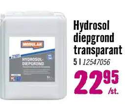 Hornbach MODULAN 2101 Hydrosol diepgrond transparant 5L aanbieding
