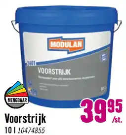 Hornbach MODULAN 2401 Voorstrijk voor structuurverf en pleister 10 l aanbieding