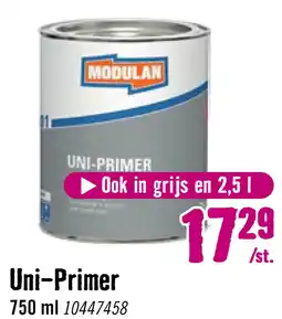 Hornbach MODULAN 6001 Uni-Primer grondverf wit 750 ml aanbieding