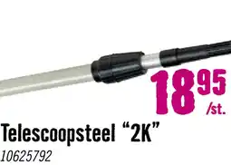 Hornbach RAUTNER 2K Telescoopsteel 114-200 cm aanbieding