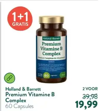 Holland & Barrett Holland & Barrett Premium Vitamine B Complex aanbieding