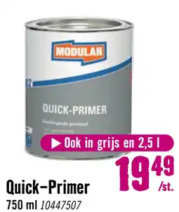 Hornbach MODULAN 6002 Quick-Primer grondverf wit 750 ml aanbieding