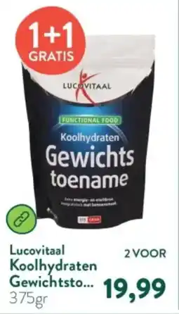 Holland & Barrett Lucovitaal Koolhydraten Gewichts toename aanbieding