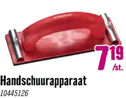 Hornbach RAUTNER Handschuurapparaat met handgreep 228x82 mm aanbieding
