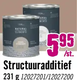 Hornbach NATURAL ELEMENTS Structuurtoevoeging fijn 231 g aanbieding