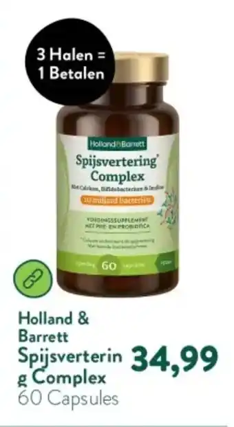 Holland & Barrett Holland & Barrett Spijsvertering Complex aanbieding