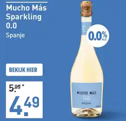 Gall & Gall Mucho Más Sparkling 0.0 75CL aanbieding