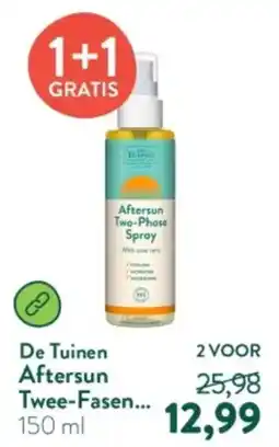 Holland & Barrett De Tuinen Aftersun Two-Phase Spray aanbieding