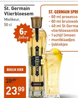 Gall & Gall St. Germain Vlierbloesem 50CL aanbieding