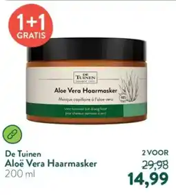 Holland & Barrett De Tuinen Aloë Vera Haarmasker aanbieding