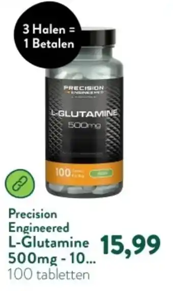 Holland & Barrett Precision Engineered L-Glutamine 500mg aanbieding