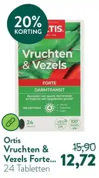 Holland & Barrett Ortis Vruchten & Vezels Forte aanbieding