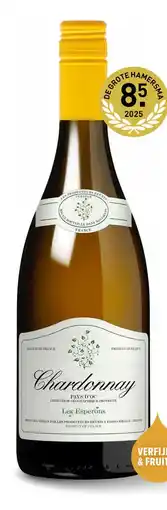 Gall & Gall Les Esperons Chardonnay 75CL aanbieding