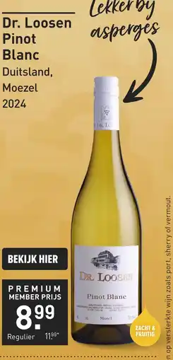Gall & Gall Dr. Loosen Pinot Blanc 75CL aanbieding