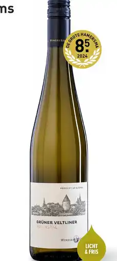 Gall & Gall Winzer Krems Kremstal Grüner Veltliner 75CL aanbieding