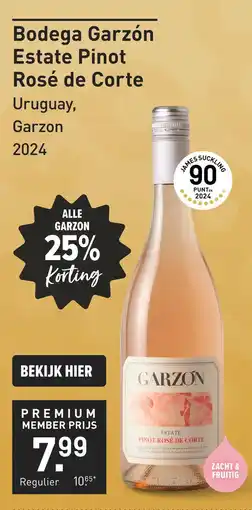 Gall & Gall Bodega Garzón Estate Pinot Rosé de Corte 75CL aanbieding