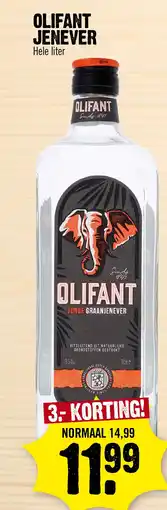 Super Dirck 3 Olifant jenever aanbieding