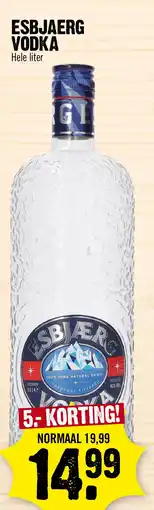 Super Dirck 3 Esbjaerg vodka aanbieding