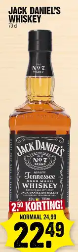Super Dirck 3 Jack daniel's whiskey aanbieding
