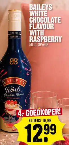 Super Dirck 3 Baileys white chocolate flavour with raspberry aanbieding