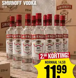 Super Dirck 3 Smirnoff vodka aanbieding