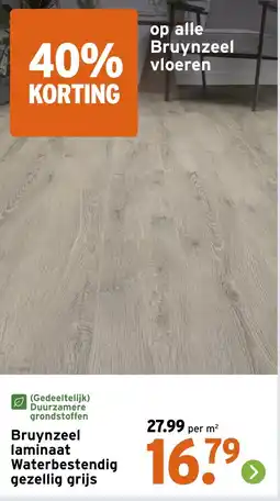 GAMMA Bruynzeel vloeren aanbieding