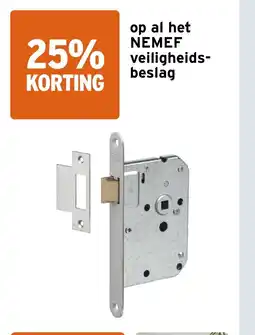 GAMMA Op al het nemef veiligheids- beslag aanbieding
