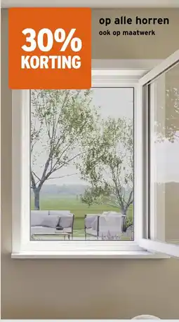 GAMMA Op alle horren ook op maatwerk aanbieding