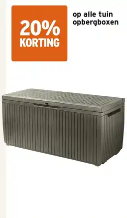 GAMMA Alle tuin opbergboxen aanbieding
