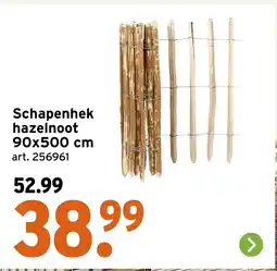 GAMMA Schapenhek hazelnoot aanbieding