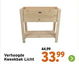 GAMMA Verhoogde Kweekbak Licht aanbieding