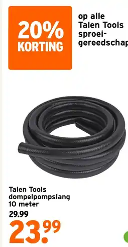 GAMMA Talen Tools dompelpompslang aanbieding