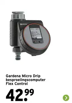 GAMMA Gardena Micro Drip besproeiingscomputer Flex Control aanbieding
