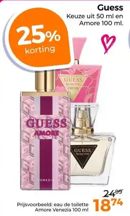 Trekpleister Guess aanbieding